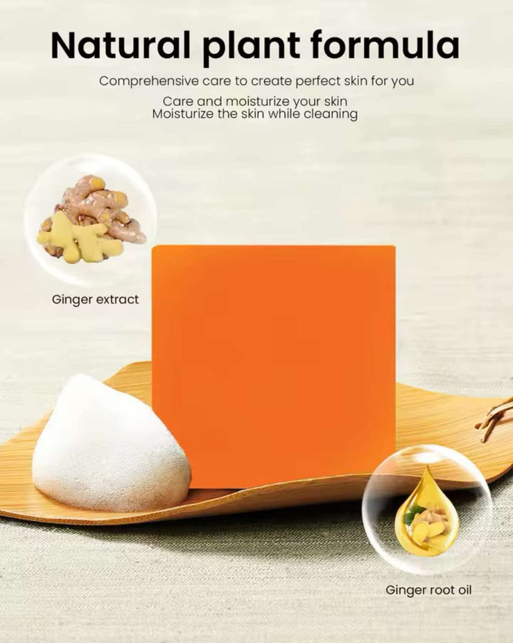 Glow & Clear Turmeric Soap Bar – Natural Skin Brightening & Acne Treatment
