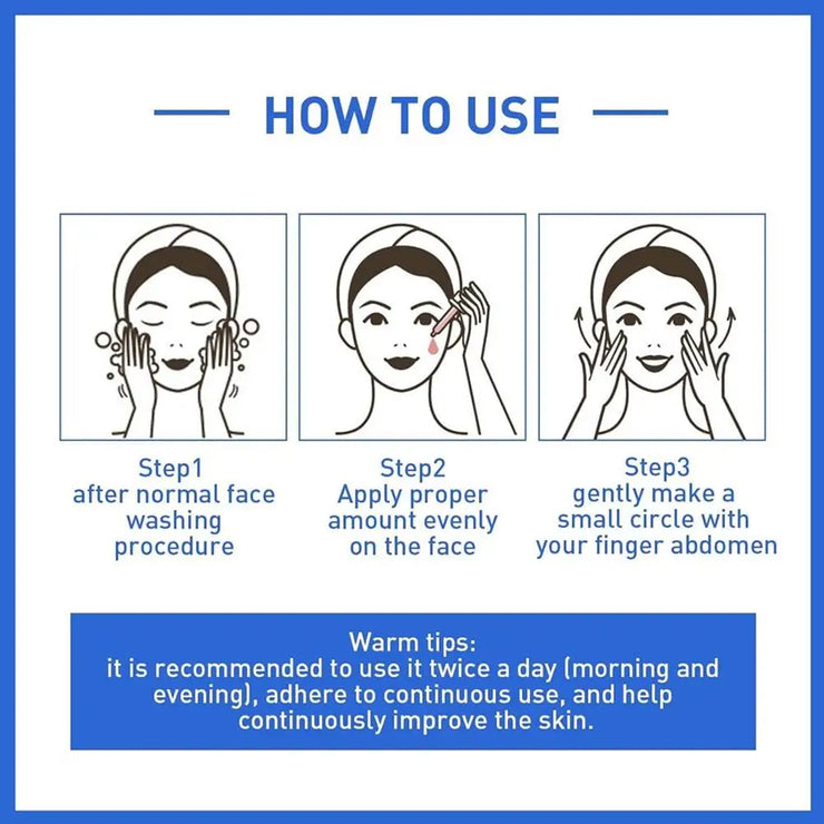 Anti Aging Serum Hydrating Facial Serum Reduces Wrinkles Whitening Firming,