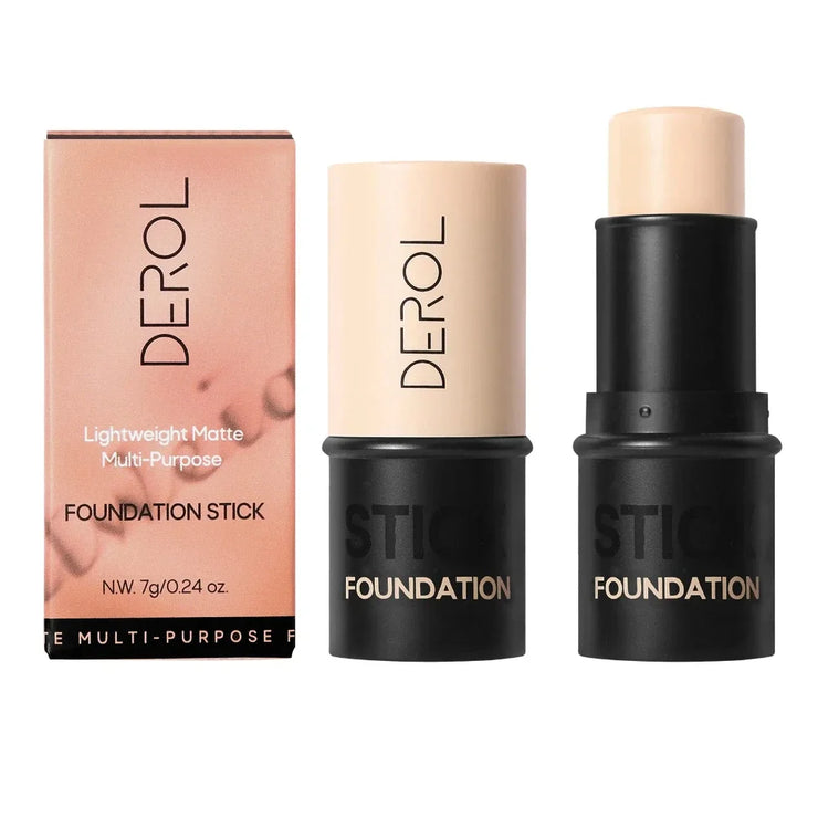 Matte Concealer Stick Moisturizing Liquid Foundation Cover Acne Eye Dark Circle Modify Skin Tone