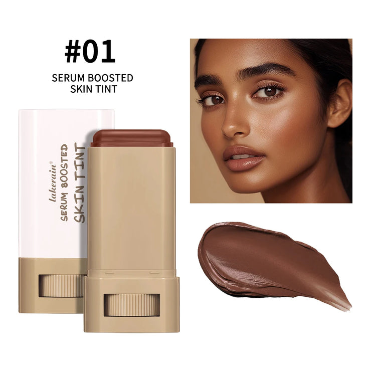 New Balm Serum Boosted Skin Tint Silky Texture Moisturizing Coverage Plumper Even Skin Tone