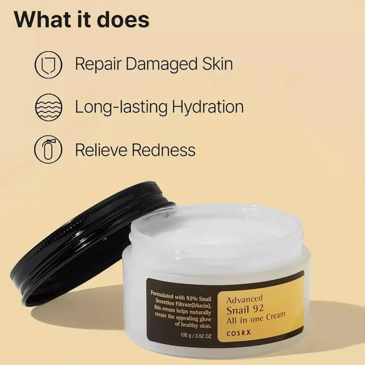 Cosrx Advanced Snail 96 Mucin Power Repair Essence Toner Cream Hyaluronic Acid