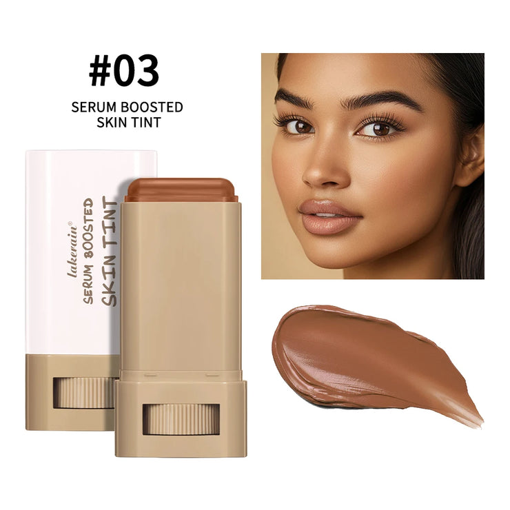 New Balm Serum Boosted Skin Tint Silky Texture Moisturizing Coverage Plumper Even Skin Tone