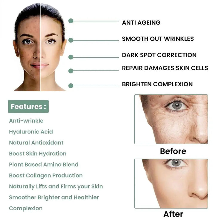 Advanced Collagen Boost Face Serum Brightening Collagen Moisturizing Face Essence