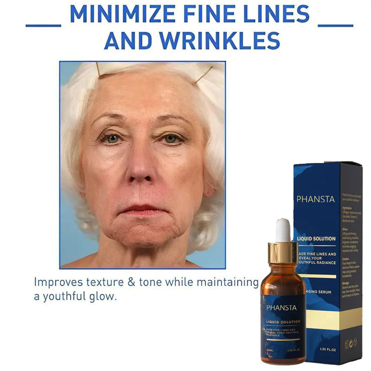 Anti Aging Serum Hydrating Facial Serum Reduces Wrinkles Whitening Firming,