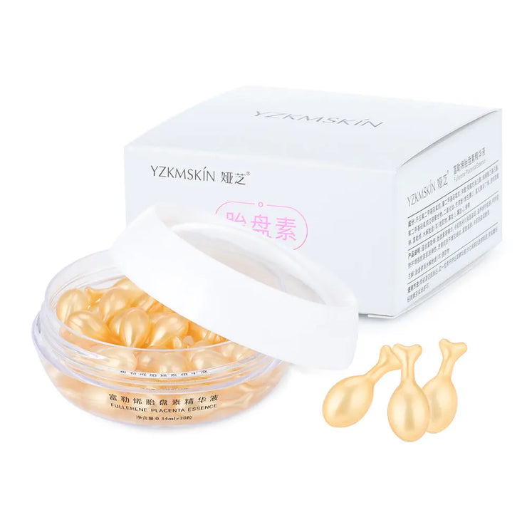 30Pcs Hyaluronic Acid Capsules Serum Hydrating Repair Moisturizing Essence Liquid Facial