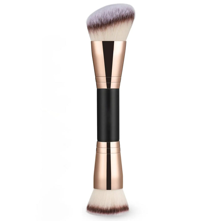 Foundation Makeup Brush, Double Ended Makeup Brushes For Blending Liquid Powder