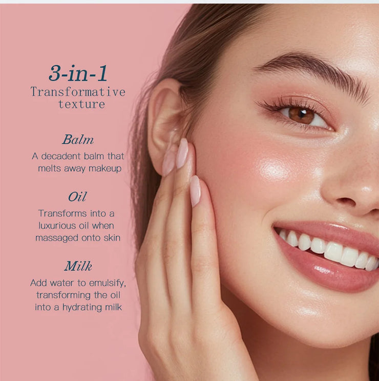 Pro-Collagen Cleansing Balm 3in1 Facial Cleanser For All Skin Types Soften Deep Cleanse