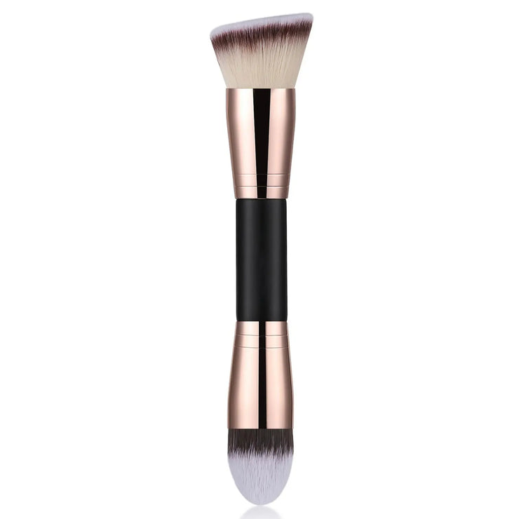 Foundation Makeup Brush, Double Ended Makeup Brushes For Blending Liquid Powder
