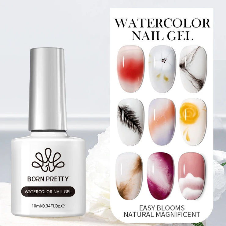 BORN PRETTY 15ml Jelly White Nude Non Stick Hand Solid Extension Nail Gel Polish
