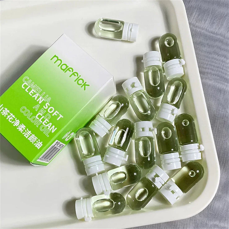 10/30pcs Cleansing Oil Camellia Secondary Facial Cleanser Deep Gentle Cleansing