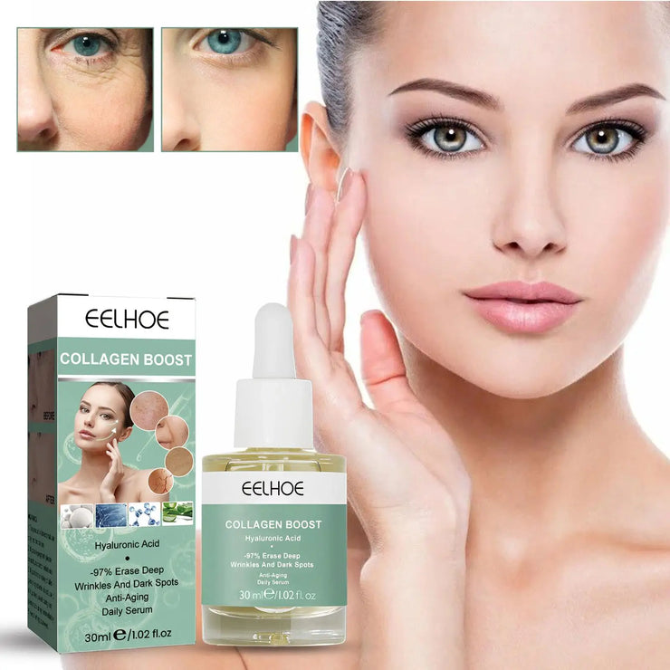 Advanced Collagen Boost Face Serum Brightening Collagen Moisturizing Face Essence