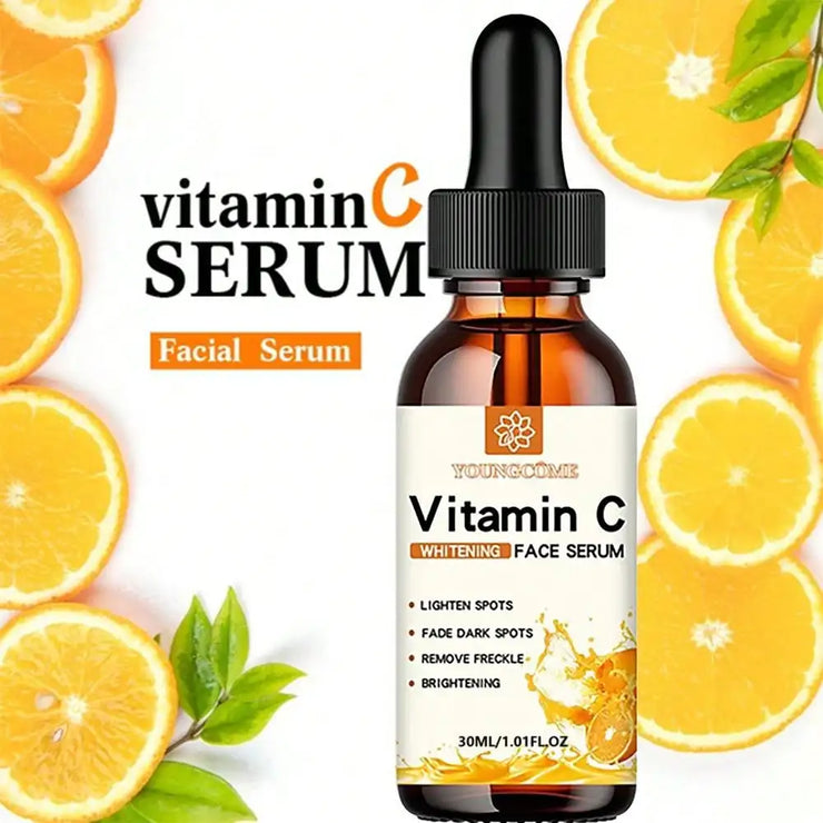 Vitamin C Facial Essence Contains Hyaluronic Acid Dark Spot Remover Moisturizing Repair Anti-aging Essence
