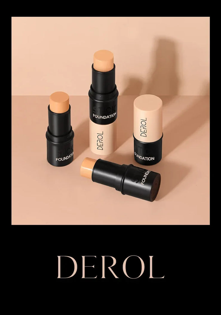 Matte Concealer Stick Moisturizing Liquid Foundation Cover Acne Eye Dark Circle Modify Skin Tone