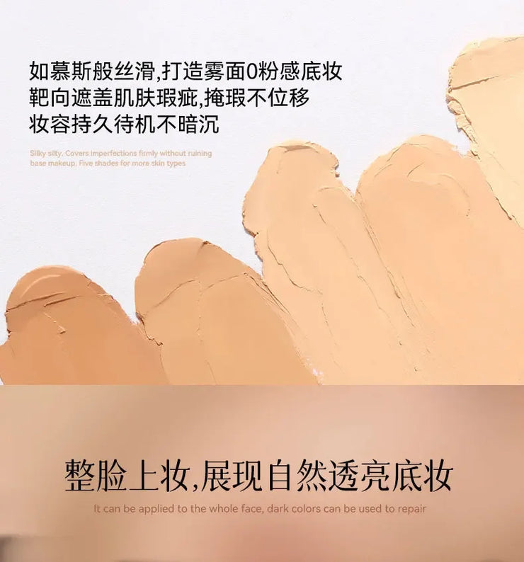 Matte Concealer Stick Moisturizing Liquid Foundation Cover Acne Eye Dark Circle Modify Skin Tone