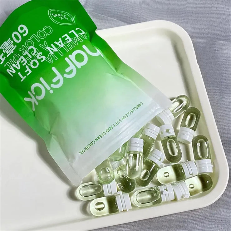 10/30pcs Cleansing Oil Camellia Secondary Facial Cleanser Deep Gentle Cleansing