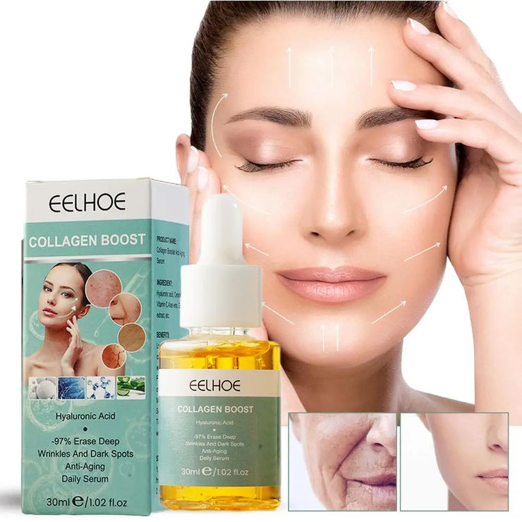 Advanced Collagen Boost Face Serum Brightening Collagen Moisturizing Face Essence