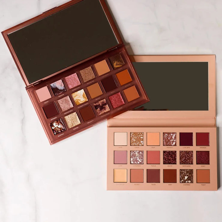 Naughty Nude Eyeshadow Palette 18 Color Highly Pigmented Makeup Palette Matte Shimmer