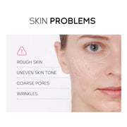 4pcs/Bag Sakura Skin Care Sets Facial Cleanser Face Face Toner Sunscreen Moisturizing