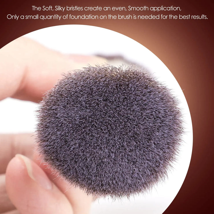 Foundation Makeup Brush, Double Ended Makeup Brushes For Blending Liquid Powder