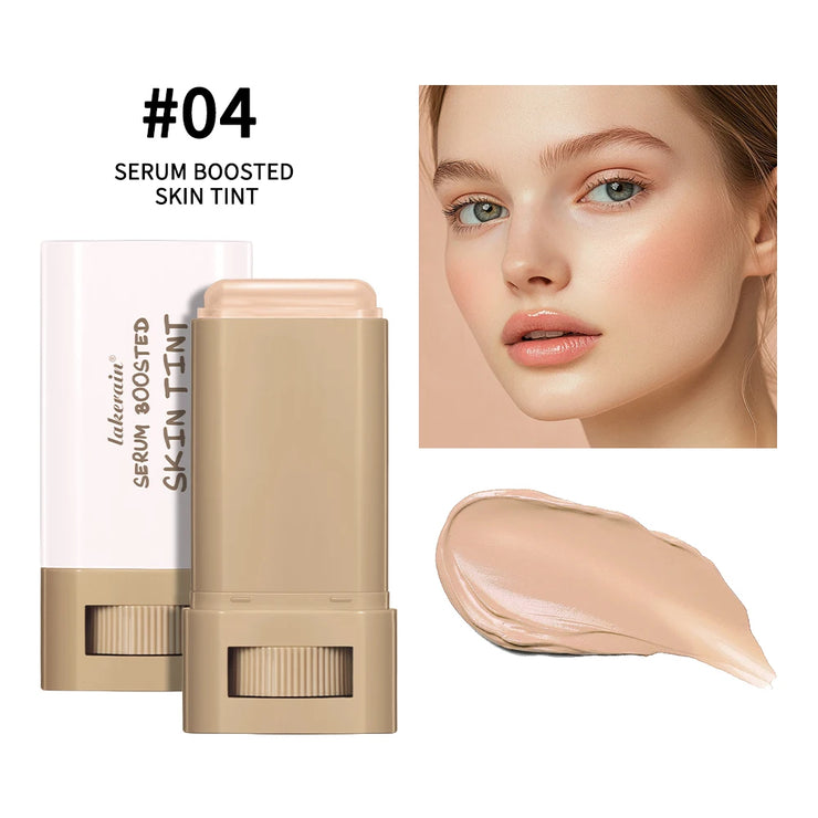 New Balm Serum Boosted Skin Tint Silky Texture Moisturizing Coverage Plumper Even Skin Tone