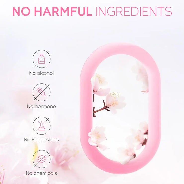 4pcs/Bag Sakura Skin Care Sets Facial Cleanser Face Face Toner Sunscreen Moisturizing