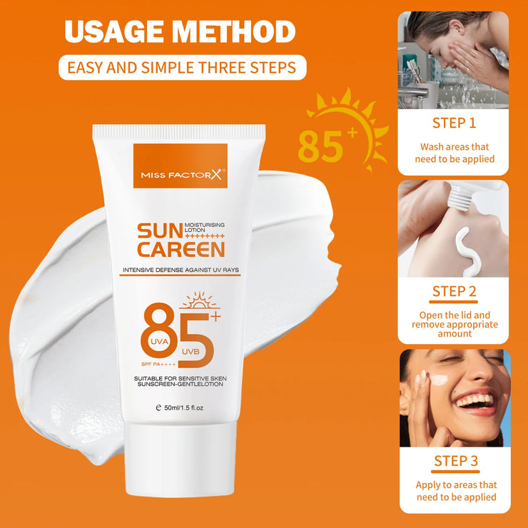 Mild sunscreen, broad-spectrum SPF moisturizing formula, lightweight sunscreen