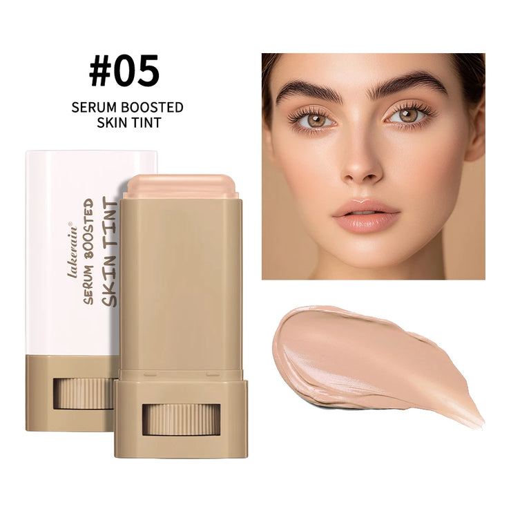 New Balm Serum Boosted Skin Tint Silky Texture Moisturizing Coverage Plumper Even Skin Tone