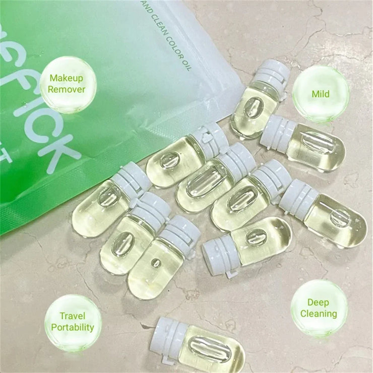 10/30pcs Cleansing Oil Camellia Secondary Facial Cleanser Deep Gentle Cleansing