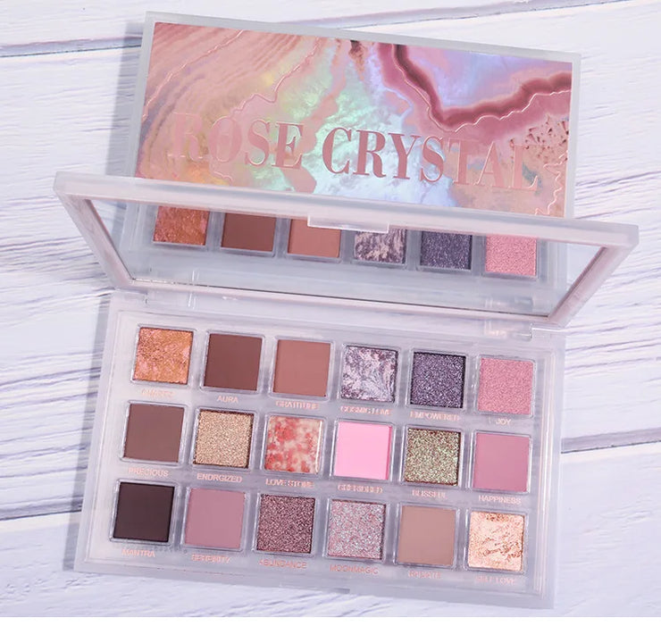 Naughty Nude Eyeshadow Palette 18 Color Highly Pigmented Makeup Palette Matte Shimmer