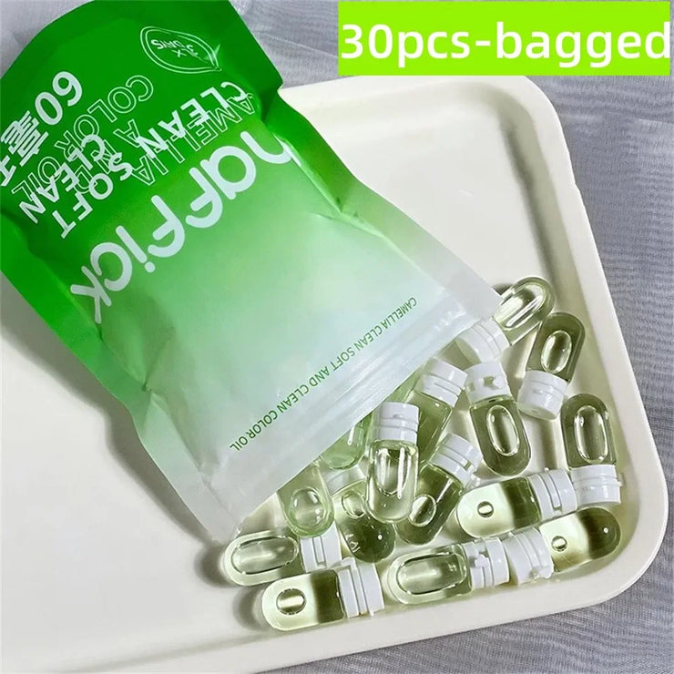 10/30pcs Cleansing Oil Camellia Secondary Facial Cleanser Deep Gentle Cleansing